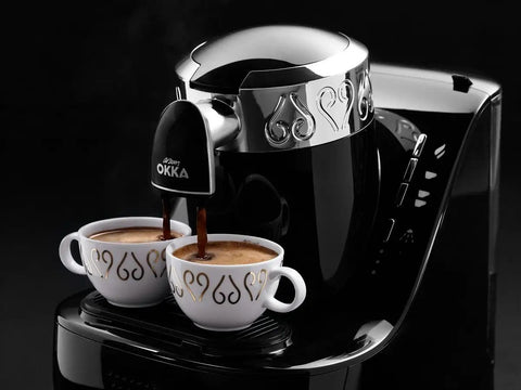 Automatic Turkish Coffee Maker With Self Clean One Touch Brew And Easy Pour Altitude Auto Detect Technology for Consistent Flavor