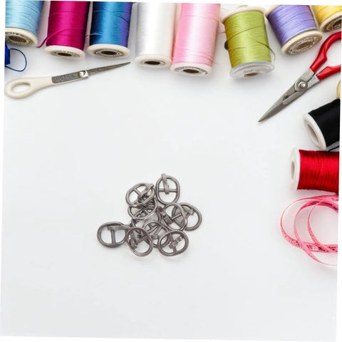 150 Pieces Mini Belt Fasteners Tiny Alloy Buckles For Doll Clothes And Shoes Diy Crafting Mixed Silver Gunmetal Antique Bronze Colors