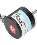 Go-To 3-Phase Motion Control Encoder With Solid Shaft, 30 kHz, 1000B/1024B, DC 5-24V, 1000Z, Flexible Coupling Ready For Easy, Durable, Hassle-Free Precision Feedback On Heavy-Duty Machinery, black 6mm aluminum encoder with cable