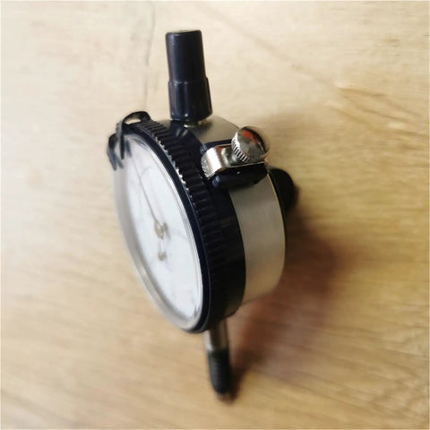 Digital Caliper, Dial Indicator 0-10mm Bore Gauge showing vertical dial and gray-black casing for DIY/Household use.