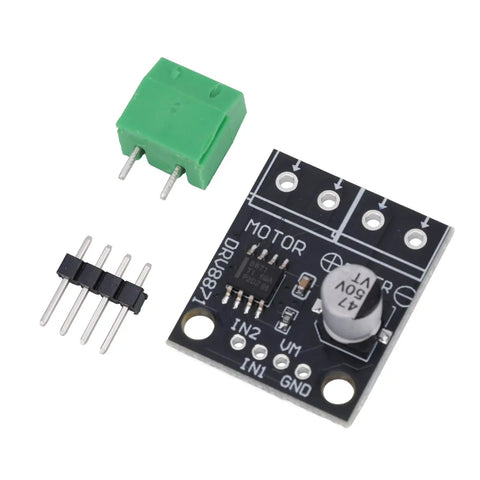 Beefy H Bridge DC Motor Driver Module With PWM Control From 6.5 To 45V Range And 3.6A Peak Current Perfect For Robotics DIY Projects Delivers Low RDS On For Smooth Dope Motor Performance.