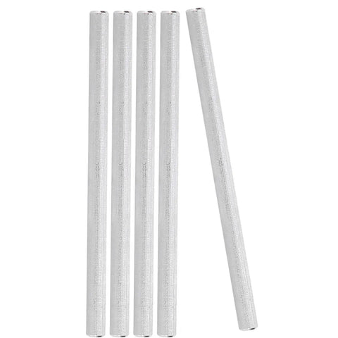 D Shaft Stainless Steel Robot Axle 6mm x 100mm 5 Pack Flat Side Drive Shaft For FTC FRC Robots And DIY Builds Smooth Bearing Fit Set