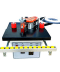 Portable Edge Banding Machine For Wood And PVC Double Sided Gluing 1200W Heavy Duty Edge Bander With 40cm Cantilever Extension And Stable Triangle Bracket