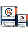Straight Up Professional Grade Water Based Urethane Concrete Countertop Sealer Clear Low Sheen Finish 24 Oz Kit Covers 170 Sq Ft containers