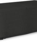 Rectangle Ottoman Cover For Outdoor Patio Furniture, Built to Last, Heavy Duty 12 Oz PVC Coated Polyester, Waterproof UV and Weather Resistant