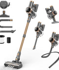 Cordless Vacuum Cleaner 10-In-1 Lightweight Stick With 45-Minute Runtime, Monster Suction, LED Touch Screen and accessories