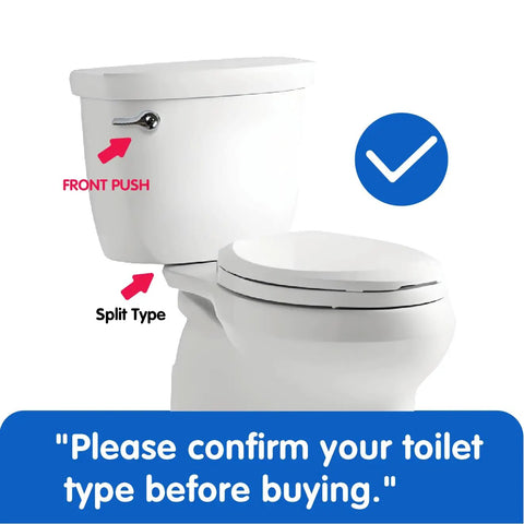 Smooth As Butter Finish That Annoying Leak With This Complete 3 Inch Toilet Tank Replacement Kit Heavy Duty DIY Toolkit for Front Push Split Type Toilets.