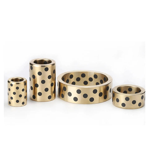 Heavy Duty Graphite Copper Brass Linear Bearing Bushing Oilless Self Lubricating Sleeve Crafted For Rock Solid Performance And Serious Wear Resistance On Every Build