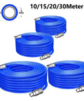 Beast Mode Kink Free Pneumatic Tubing 5X8MM Straight Air Compressor Hose 20 Meter Long with Type C fittings shown.