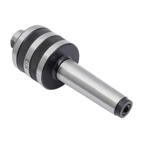 MT3 Morse Taper Live Center Set for high speed lathes CNC and manual lathes, 40CR steel, front view