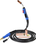 Top Notch Zinger MIG Welding Gun Torch Stinger Direct Swap For Miller M25 with 15FT cable, ergonomic handle and copper tips.