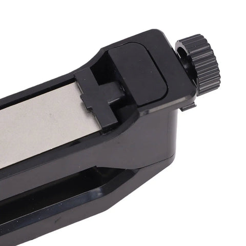 Close-up of Sharpener Angle Guide Kit With Creative Sharpening Tool For Home And Outdoor Use durable CNC machined plastic base