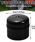 Say Bye To Wobbly Front Ends On Your Riding Mower With This Heavy Duty Bushing To Bearing Conversion Kit For Super Smooth Gliding And Trouble Free Yards Ahead, black cap with size details, compatible with Husqvarna.