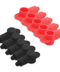 10 Pack Silicone Terminal Covers For Battery Studs And Power Junction Blocks, Fits 10 To 2 AWG Wire, 5 Red And 5 Black Pairs