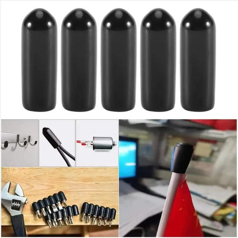 Ultimate 160-Piece Rubber Vacuum Cap Kit That Nails Every Carburetor And Intake Hose With Tough Seals For Your Garage Build Or Quick Fix Jobs, black rubber vacuum caps on tools and hoses