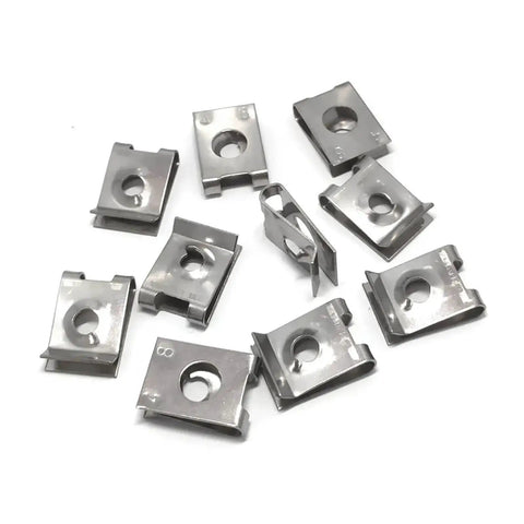 20 Pcs Stainless Steel Self Tapping Screws With U Type Clips For Auto Body Panels Tough As Nails Rustproof Retaining Fastener Kit U clips