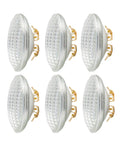 PAR36 LED Landscape Light 6W 600LM Equivalent To 36W Halogen 12V To 36V Warm White 3000K Waterproof Flood Light Bulb 6 Pack