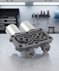 Road Ready Automatic Linear Solenoid Actuator Kit With Slick Hydraulic Seals And Four Spare O Rings For Hella Smooth Shifting On Japanese Automatic Transmissions, aluminum housing.