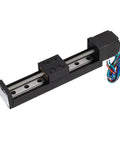 Precision Mini Linear Rail Slide Actuator With A Solid 28Mm Stepper Motor And Sweet 100Mm Travel for CNC tools with wiring.