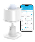 Smart Motion Sensor For Home Automation With Group Control Over Unlimited Devices, paired with smartphone app