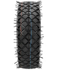 Set Of Two 4.10/3.50-4 Tire And Inner Tube With Bent Valve Stem For Lawn Mower Hand Truck Wheelbarrow Go Kart Trailer Snowblower
