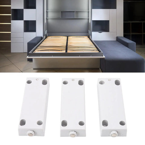 Magnetic Touch Push Open Latch With Adjustable 30 To 50 Newtons Suction, durable ABS and stainless steel hardware shown.