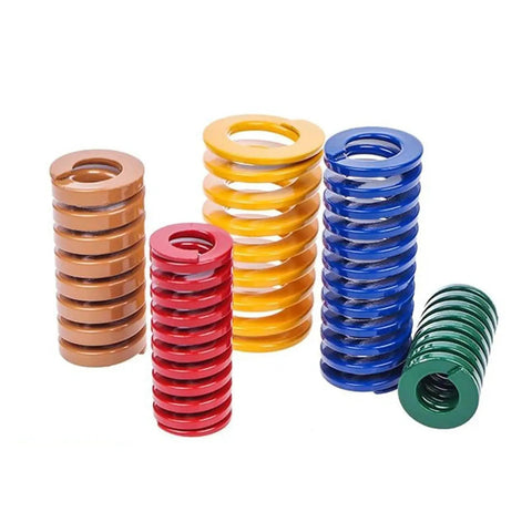 Super Tough 1 Pcs Alloy Steel Compression Spring For Industrial Loading Mold Applications Measuring 20x10x25 Mm colorful spring stacks