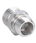 Real Heavy Duty M14 To M16 Hydraulic Fitting Adapters Made From Solid Carbon Steel For Mini Excavators And Construction Featuring Four Pieces To Ensure Seamless Connections For Attachments Keeping Ops Smooth Push It To Limit Always Like A Boss. M14 to M16 steel hydraulic adapter fitting