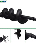 8 Inch Earth Auger Drill Bit For Gardens And Posts Quick Planting Of Flowers And Vegetables Fits Gas Powered Post Digger