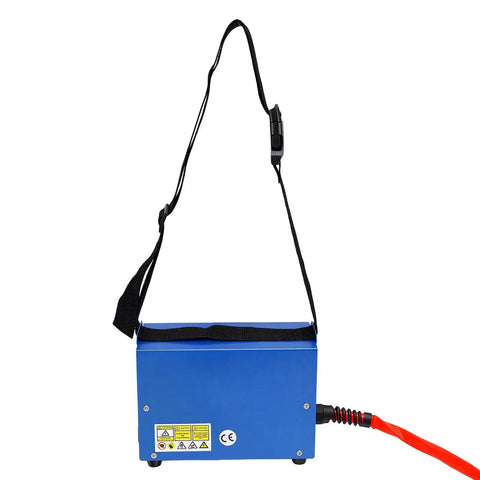 Portable 1500W Magnetic Induction Heater Auto Garage Essential delivering durable coils and strap for easy transport.