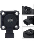 Throttle Position Sensor 550389 Compatible With D250 D350 W250 W350 5.9L Engines, close-up of high-precision Hall sensor.