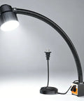 Heavy Duty Magnetic Work Light Delivering Badass 1200 Lumens Through A Flexible Gooseneck Shaft With A Rock Solid Magnetic Base Easy Peasy Setup For Shop Projects Cnc Mill Drill Press Sewing Machines with unplugged cord.