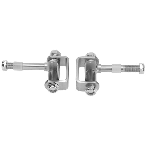 Go Kart Steering Spindle Bracket Set With Five Eighths Inch Axle, 3.75 Inch Long, metallic design, suitable for DIY go-karts
