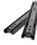 Ball Bearing Full Extension Drawer Slides With 3 Fold Telescopic Rails Side Mount Soft Close Quiet Mute Design 12 Inch Pack Of 2
