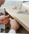 Stainless Steel Hidden Door Bookcase Hinges For Heavy Duty Cabinets And Doors With Rotating Shaft Torque Invisible Pivot System