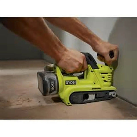 Cordless 18V Brushless Belt Sander, 3 X 18 Inches, One Plus Compatible, Includes Dust Bag and Sanding Pad, Tool Only (Battery Not Included)