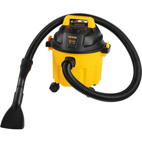 Beast Power 2.5 Peak HP Wet Dry Shop Vacuum With 2.6 Gallon Dust Cup Portable 3 In 1 Vacuum And Blower Includes Filter Hose Attachments