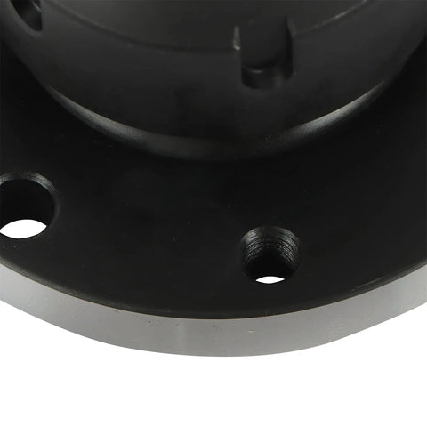 Close-up of Get That Heavy Duty ER40 Collet Chuck With 100mm Diameter showing high hardness steel surface and mounting holes.