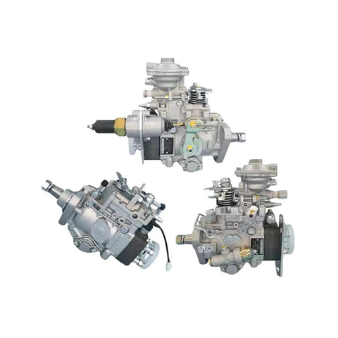 Badass Diesel Fuel Injection Pump Fits Nissan 22100-5B860 VE410F2100RND254 Mechanical Rotary VE Pump shown from multiple angles.