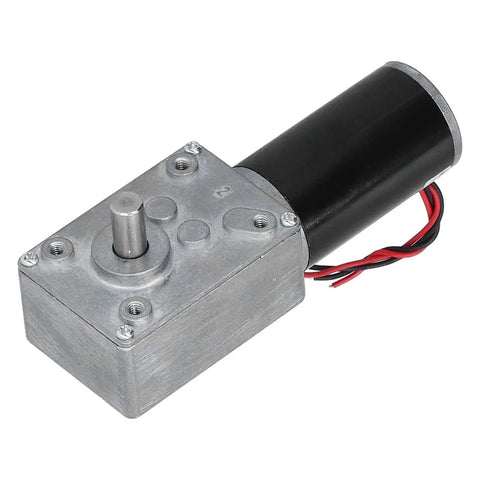 Built Like A Tank 12V DC Gear Motor With Hold Fast Self Locking Feature And Super Quiet Run Die Cast Aluminum Casing for automation