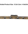Rust Resistant Folding Cabinet Hinge Hardware for Home Closets and Drawers, heavy duty, 90 degree, zinc alloy, 12.5x1.5cm