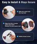 Steps to install 77 Pack 2 Inch Zirconia Sanding Discs with 1 Quarter Inch Roll Lock Quick Change System on die grinder