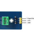 Close-up of 8 Pack Piezo Vibration Sensor Module showing connectors for Arduino projects, 3.3V 5V compatible.