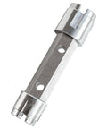 Tub Drain Remover Wrench Dual Ended Dumbbell Tool For Bath Drains Beefy Heavy Duty Aluminum Fits Most One And Three Eighths Inch And One And One Half Inch Drains