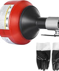 Heavy Duty Electric Drain Auger Sewer Snake With 26 Foot Spring Steel Cable and gloves for tackling tough clogs.