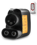Plug Right In With This Boss Level NACS To CCS Adapter showing NACS and CCS sockets for 500 amps and 1000 volts.