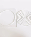 Slick Multi Circle Router Jig For Pro Woodworkers And Craft Pros Offering Laser Cut Acrylic Precision template rings and base.