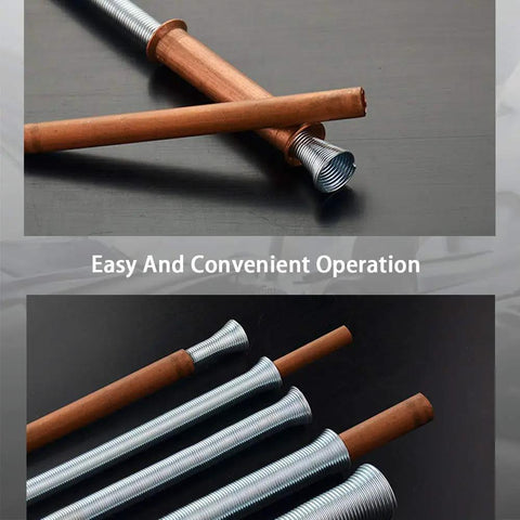 Five In One Tubing Bender Kit for 1/4 inch 5/16 inch 3/8 inch 1/2 inch and 5/8 inch OD tubing, spring steel tube bender