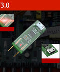 Digital Optocoupler Tester With Type-C USB Interface, LED indicator, and PCB online test module for electronics repair.