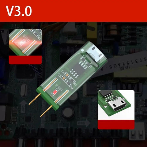 Digital Optocoupler Tester With Type-C USB Interface, LED indicator, and PCB online test module for electronics repair.